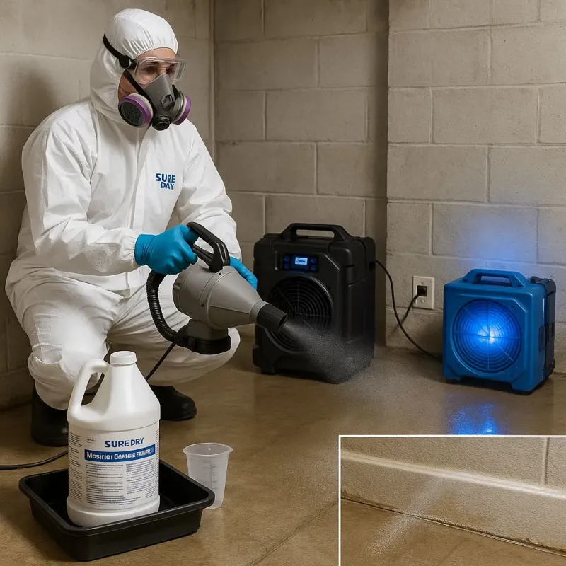 Sanitization and Odor Removal process in Newton Falls, OH