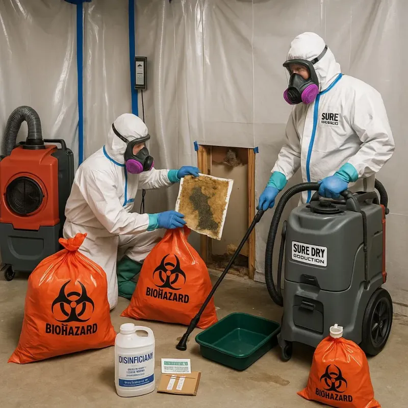 Contaminated Water Handling Protocols process in Newton Falls, OH