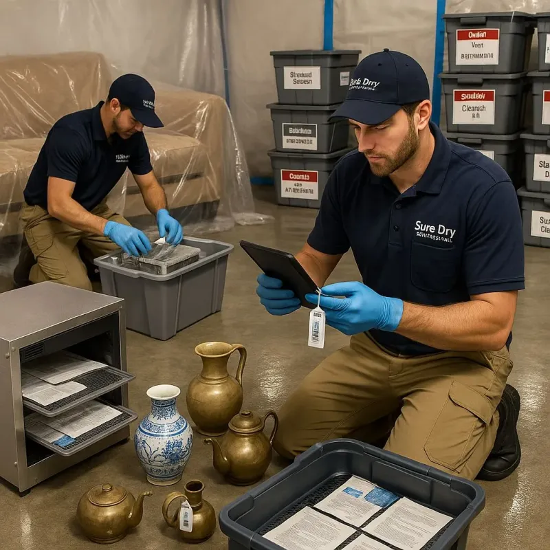 Content Protection and Restoration process in Newton Falls, OH